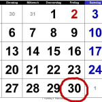 Offizielle Zügeltermine Schweiz