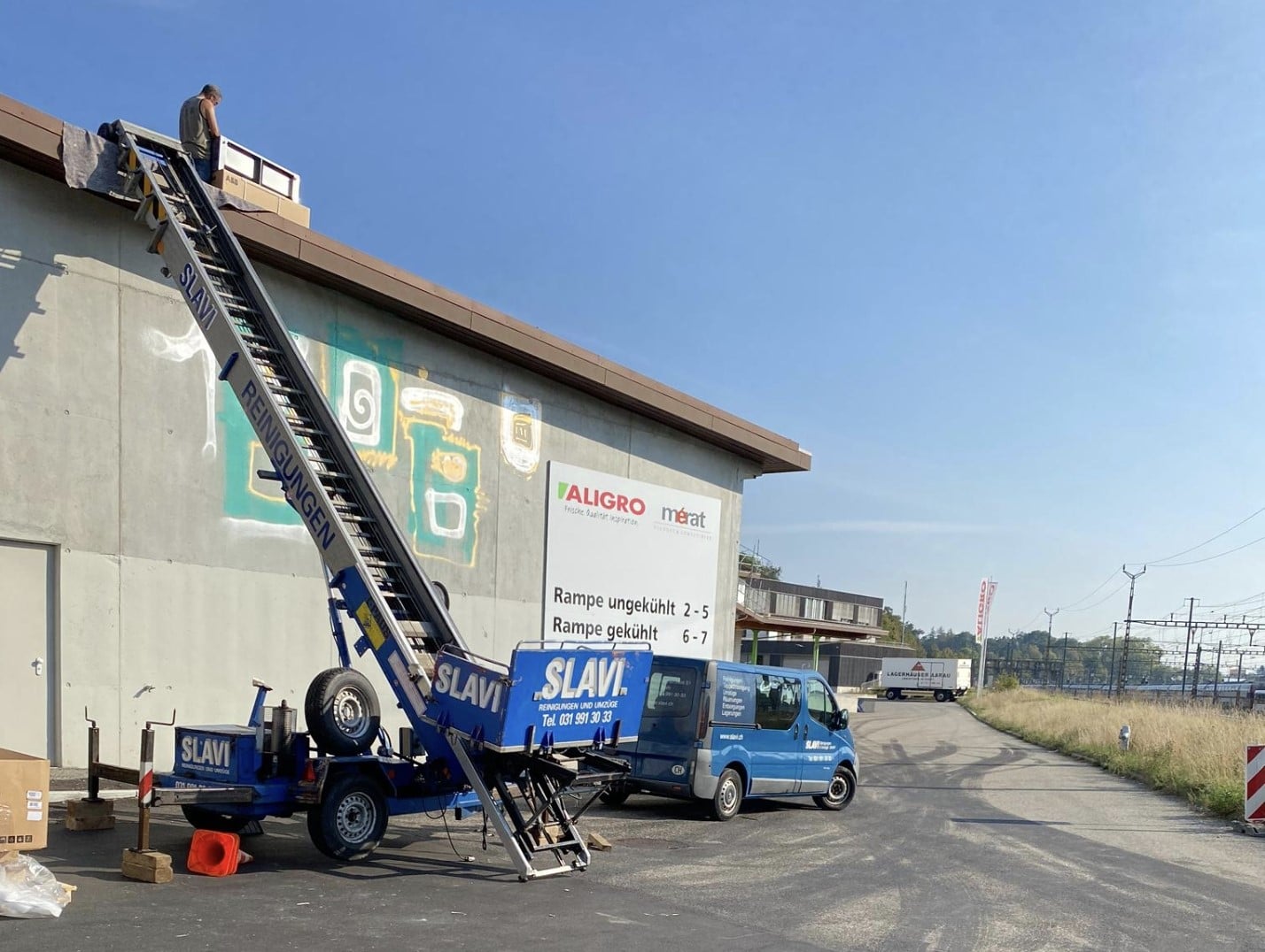 Umzug mit Möbellift